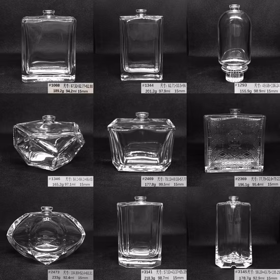 Prezzo di fabbrica bottiglia di profumo bottiglia di vetro confezione cosmetica bottiglia di vetro di profumo 20ml 30ml 50ml 100ml 120ml