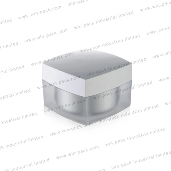 Winpack High Quality White Cream Acrylic Jar 1oz for Cosmetic Package