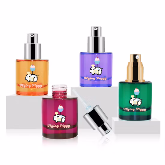 Lusso 30 50 80G 40 100 120ml contenitore vuoto per la cura della pelle pompa per lozione barattolo di crema imballaggio personalizzato per bottiglia cosmetica spray in vetro